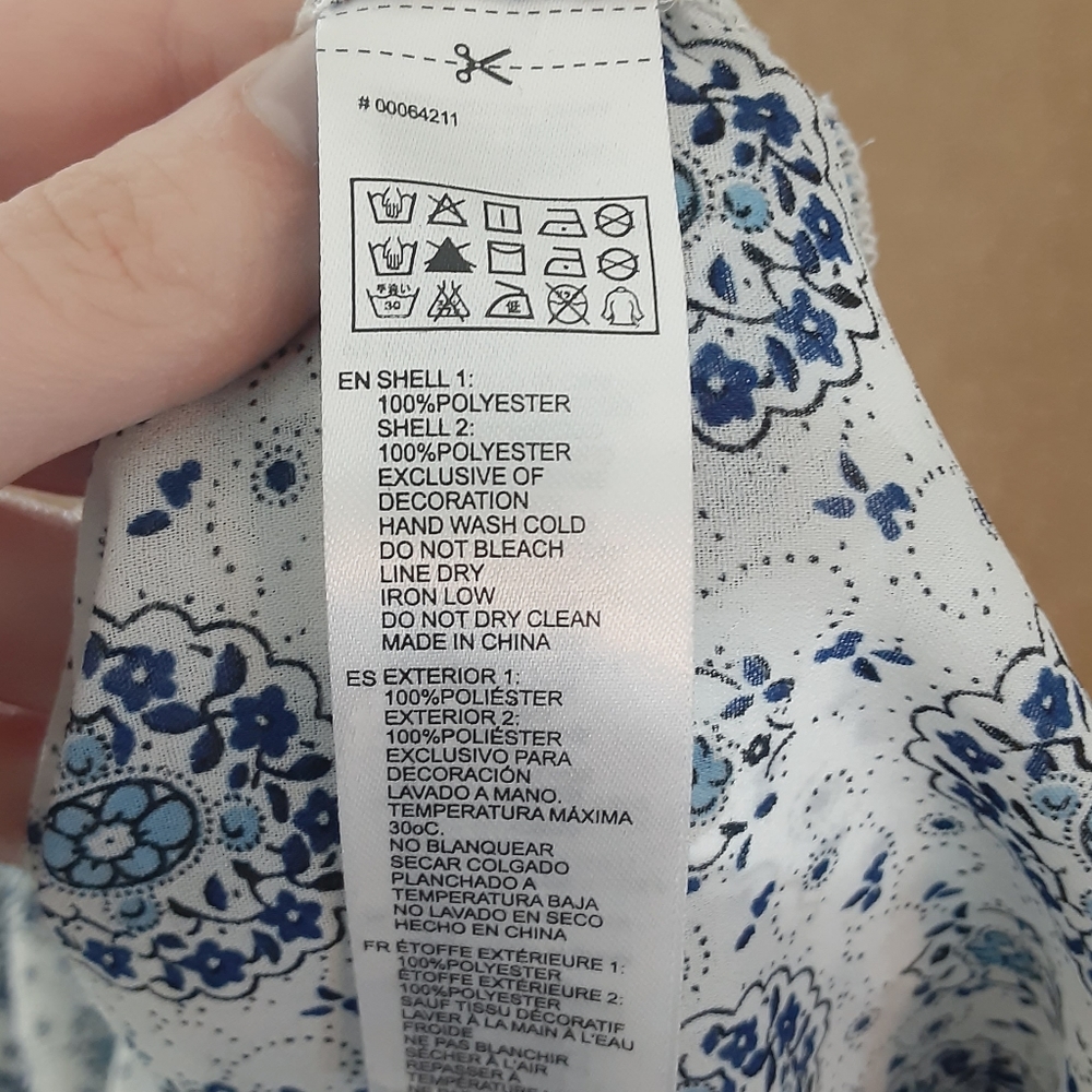Forever 21 Pleated Floral Blouse - Picture 8 of 8
